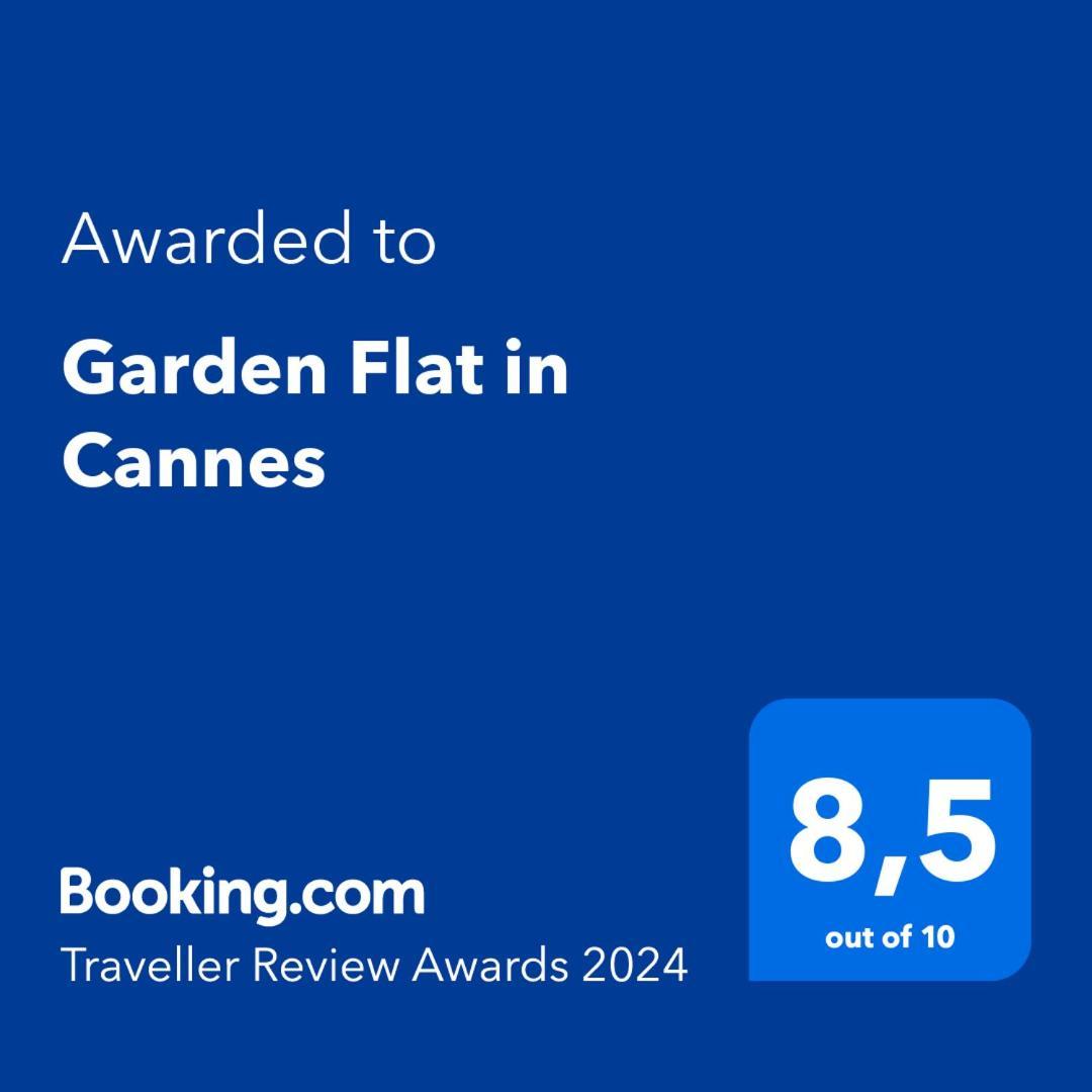 Garden Flat In Κάννες Εξωτερικό φωτογραφία